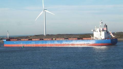 NORD BELUGA in IJmuiden, 25 jan 2016