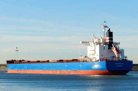 NORD BELUGA in IJmuiden, 25 jan 2016