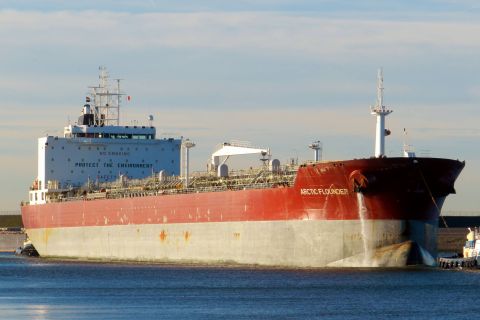 ARCTIC FLOUNDER in IJmuiden, 25 jan 2016