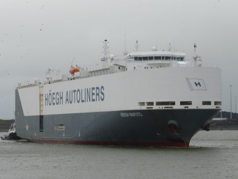 Hoegh Maputo in IJmuiden, 3 jan 2015