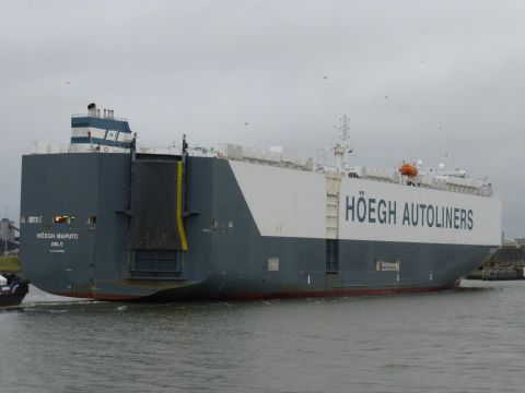 Hoegh Maputo in IJmuiden, 3 jan 2015