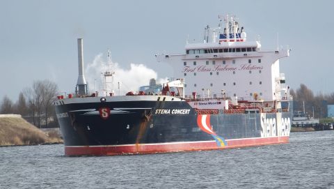 STENA CONCERT in IJmuiden, 31 jan 2016