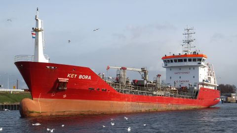KEY BORA in IJmuiden, 31 jan 2016