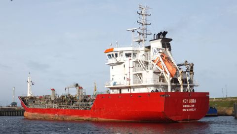 KEY BORA in IJmuiden, 31 jan 2016