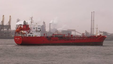 DAGMAR THERESA in IJmuiden, 1 feb 2016