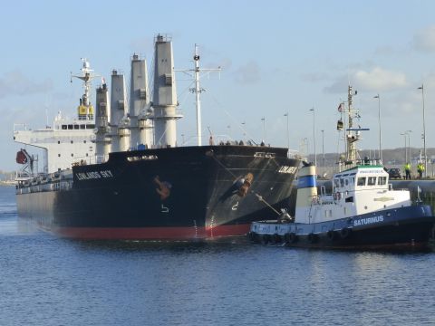 Lowlands Sky in IJmuiden, 4 jan 2015