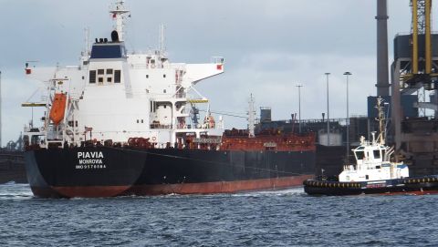 PIAVIA in IJmuiden, 3 feb 2016