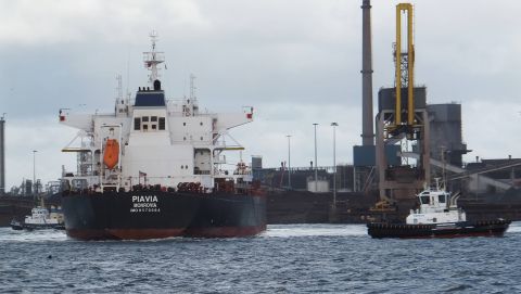 PIAVIA in IJmuiden, 3 feb 2016