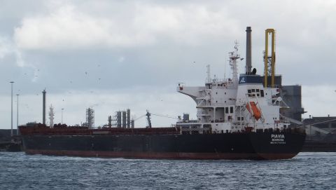 PIAVIA in IJmuiden, 3 feb 2016