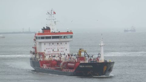 VARKAN MARMARA in IJmuiden, 5 feb 2016