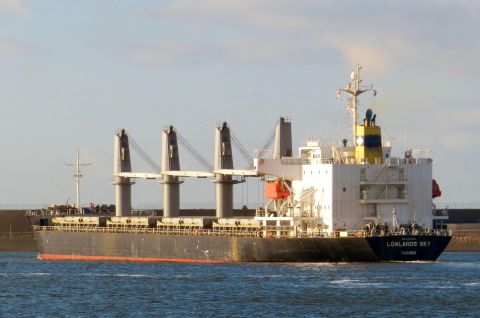 Lowlands Sky in IJmuiden, 4 jan 2015