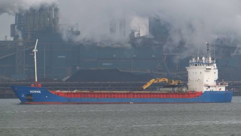 NORNE in IJmuiden, 13 feb 2016