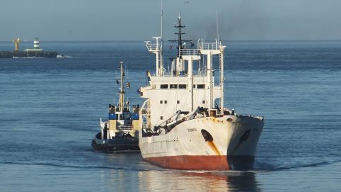 Belomorye in IJmuiden, 16 feb 2016