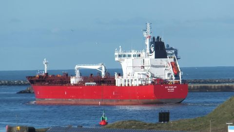 STI POPLAR in IJmuiden, 16 feb 2016