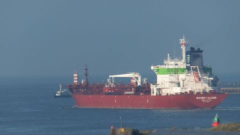 SICHEM FALCON in IJmuiden, 17 feb 2016
