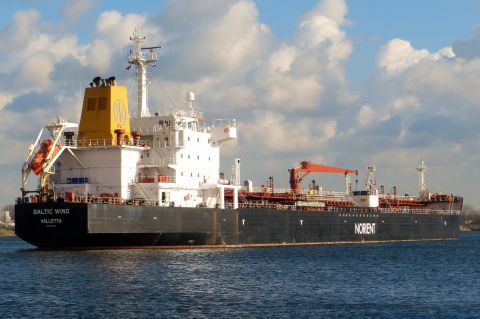 BALTIC WIND in IJmuiden, 19 feb 2016