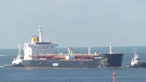 BALTIC WIND in IJmuiden, 19 feb 2016