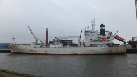 GREEN COSTA RICA in IJmuiden, 21 feb 2016