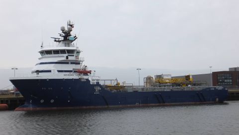 Rem Mermaid in IJmuiden, 20 feb 2016