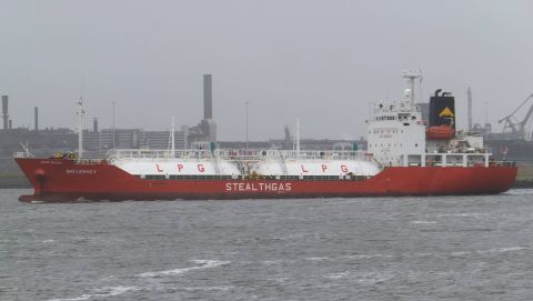 GAS LEGACY in IJmuiden, 21 feb 2016