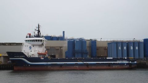 HIGHLAND MONARCH in IJmuiden, 22 feb 2016