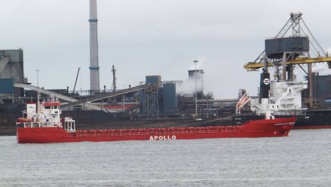 IJSSELDIJK in IJmuiden, 22 feb 2016