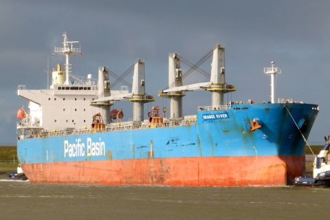 ORANGE RIVER in IJmuiden, 23 feb 2016