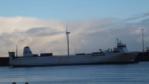 FINNCARRIER in IJmuiden, 24 feb 2016
