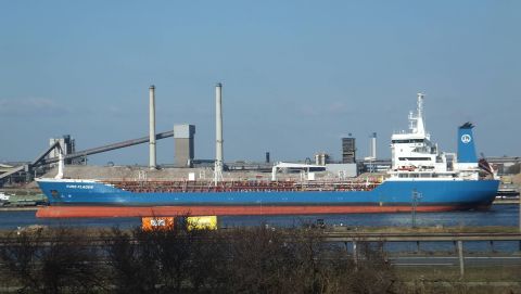 FURE FLADEN in IJmuiden, 27 feb 2016