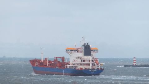 THEMSESTERN in IJmuiden, 2 mrt 2016