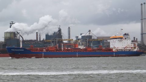 THEMSESTERN in IJmuiden, 2 mrt 2016