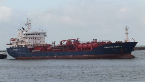 CHARLOTTE THERESA in IJmuiden, 5 mrt 2016