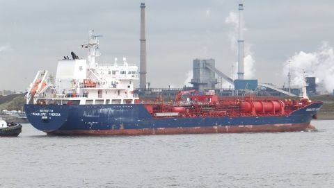 CHARLOTTE THERESA in IJmuiden, 5 mrt 2016