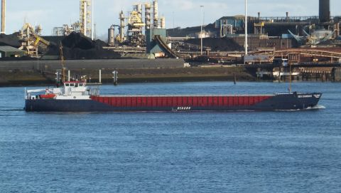 Sea Charente in IJmuiden, 8 mrt 2016