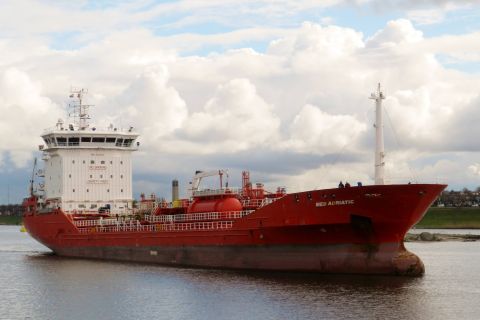 MED ADRIATIC in IJmuiden, 8 mrt 2016