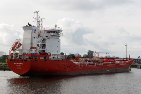 MED ADRIATIC in IJmuiden, 8 mrt 2016