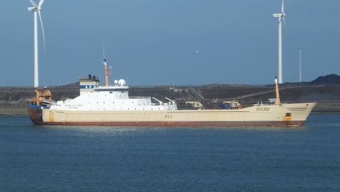 WILLEM VAN DER ZWAN SCH 302 in IJmuiden, 13 mrt 2016
