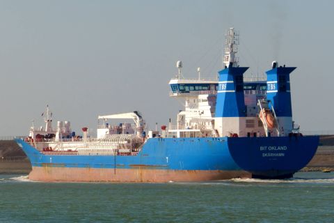 BIT OKLAND in IJmuiden, 13 mrt 2016