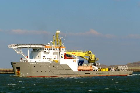Constructor in IJmuiden, 16 mrt 2016