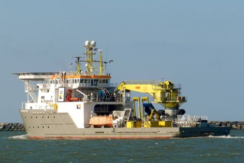 Constructor in IJmuiden, 16 mrt 2016