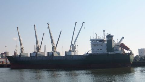 GREEN KARMOY in IJmuiden, 17 mrt 2016