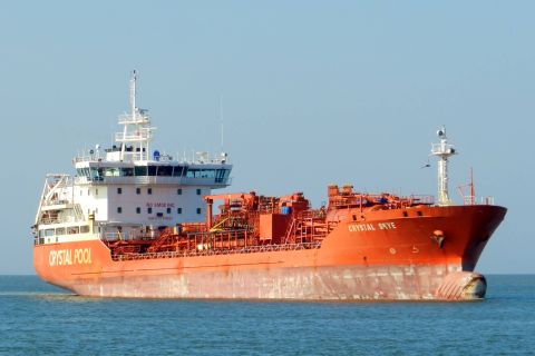 CRYSTAL SKYE in IJmuiden, 17 mrt 2016