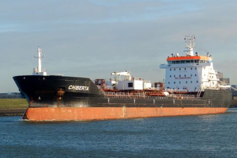 Chiberta in IJmuiden, 7 jan 2015