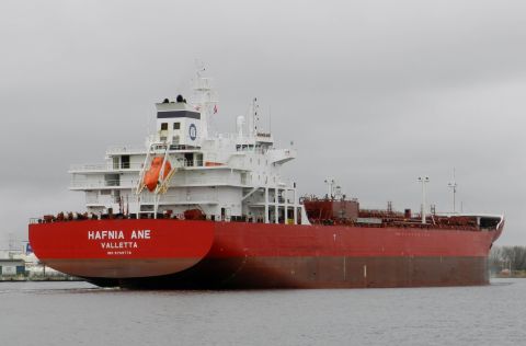 HAFNIA ANE in IJmuiden, 18 mrt 2016