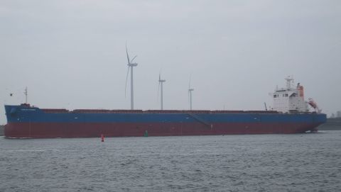 HANJIN HIROSE in IJmuiden, 21 mrt 2016