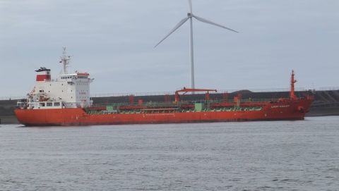 LADY VIOLET in IJmuiden, 22 mrt 2016