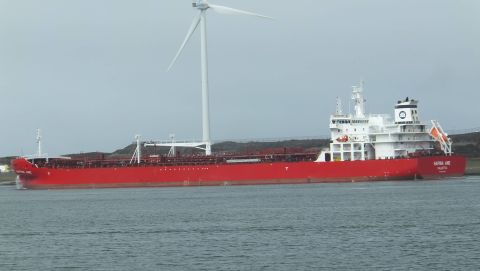 HAFNIA ANE in IJmuiden, 23 mrt 2016
