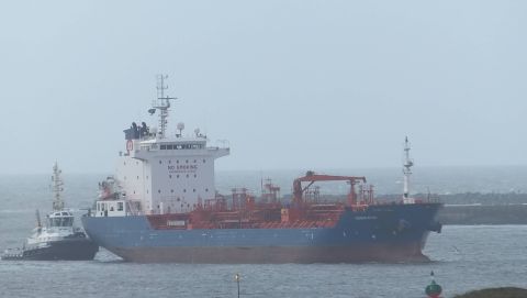 KONGO STAR in IJmuiden, 25 mrt 2016