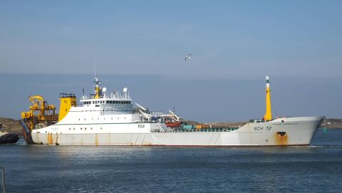 SCH 72 FRANK BONEFAAS in IJmuiden, 26 mrt 2016