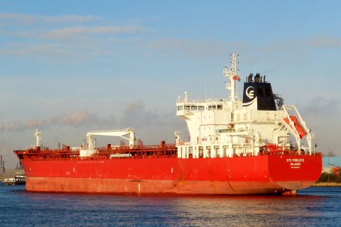 Sti Pimlico in IJmuiden, 7 jan 2015